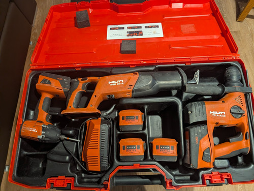 Hilti set 22v a22 wsr - set, 4-a22